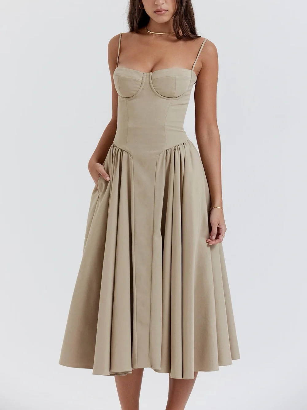 house of cb samaria dress 'Samaria' French Navy Corset Sundress For the perfect fit Samaria Dress House of Cb